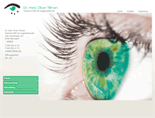 Tablet Screenshot of dr-tillman.ch